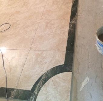 Монтаж панно