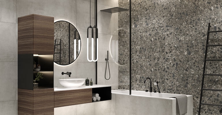Terrazzo - Light Grey K-331
