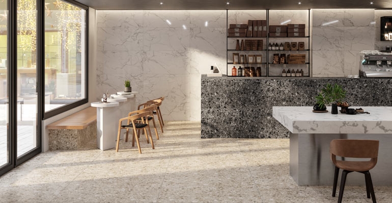 Terrazzo - Light Grey K-331