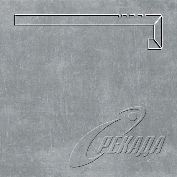 Cemento - Cemento - Cemento Тем. серый с приклейкой капиноса